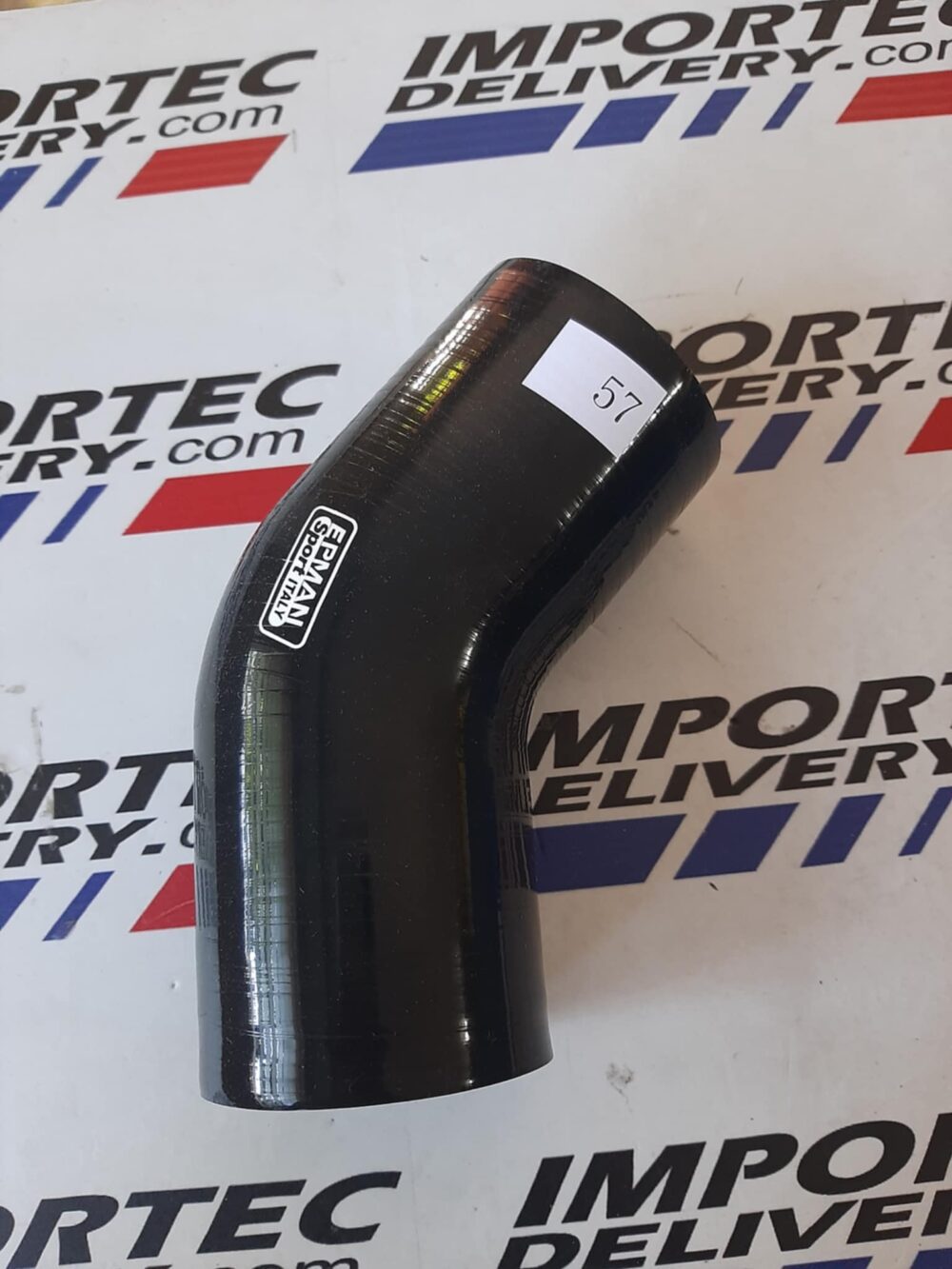 Acople curvo 45 grados 2.25" 57mm