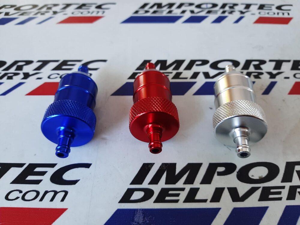 Filtro de aluminio para gasolina 1/4 (7mm) pequeño