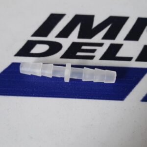 Unión plástica recta de 4mm