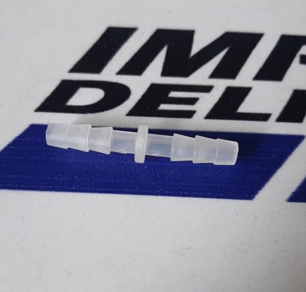 Unión plástica recta de 4mm