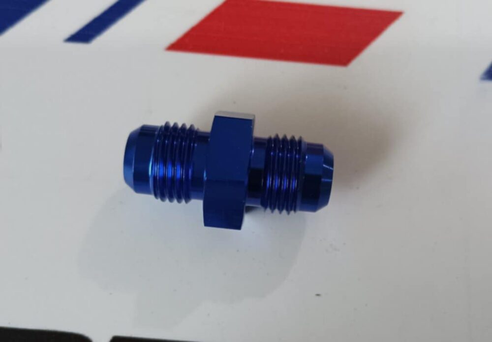 Unión AN6-AN6 de aluminio