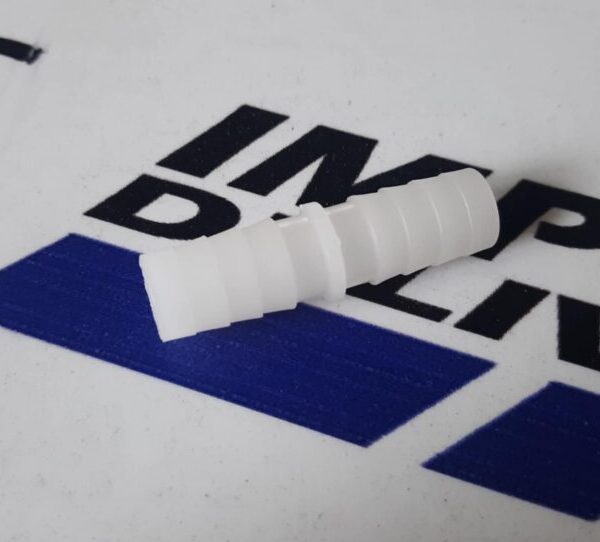 Unión plástica recta de 10mm