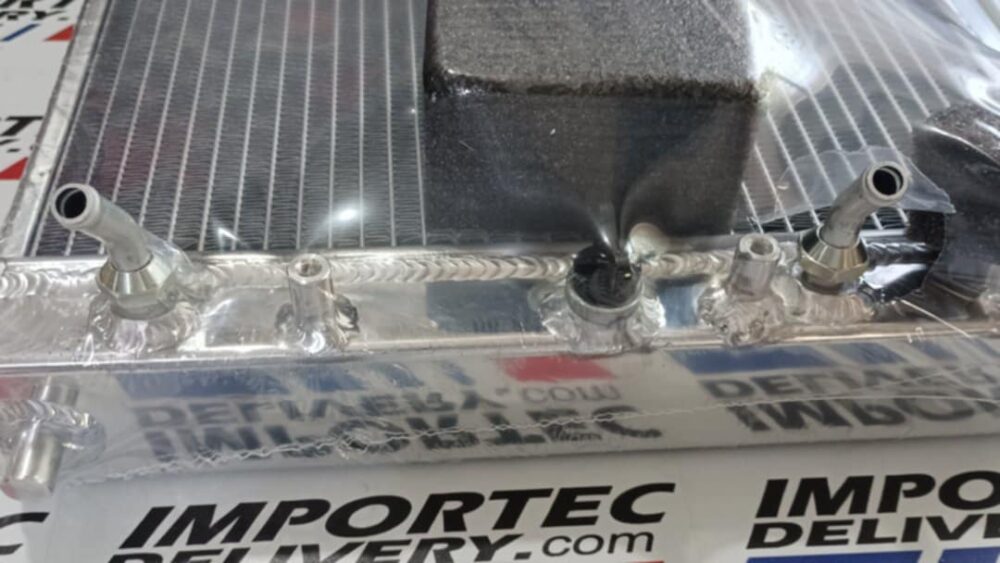 Radiador Civic AUTOMÁTICO y ESTANDAR 92-00 3 filas de Aluminio 50mm - Image 4