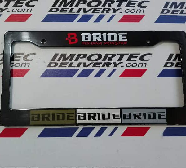 Porta placa plástica BRIDE