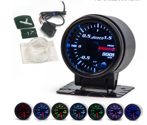 Medidor de boost ADDCO 2″(52mm)