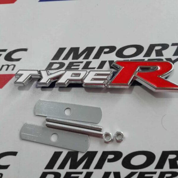 Emblema Type R para parrilla