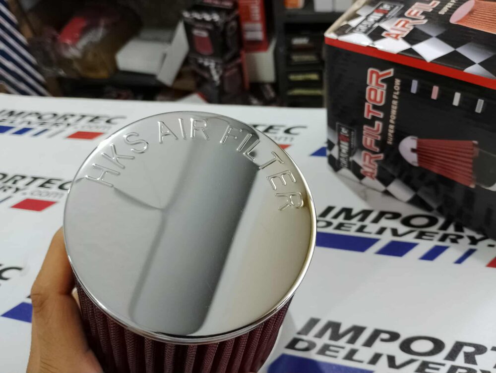 Filtro 2.5" para pipa HKS de alto flujo pequeño rojo - Image 3