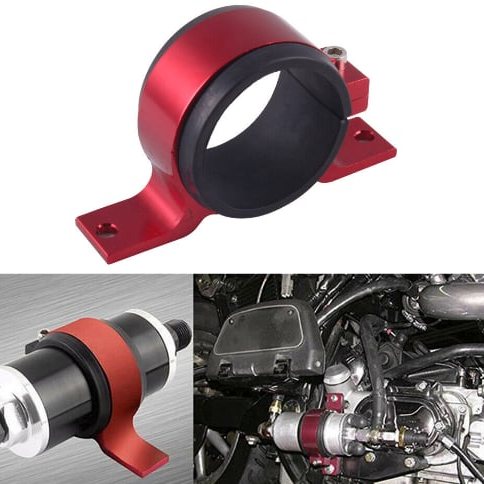 Bracket (abrazadera) para bobina ó bomba externa 52mm de diámetro