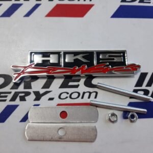 Emblema metálico para parrilla HKS POWER´S
