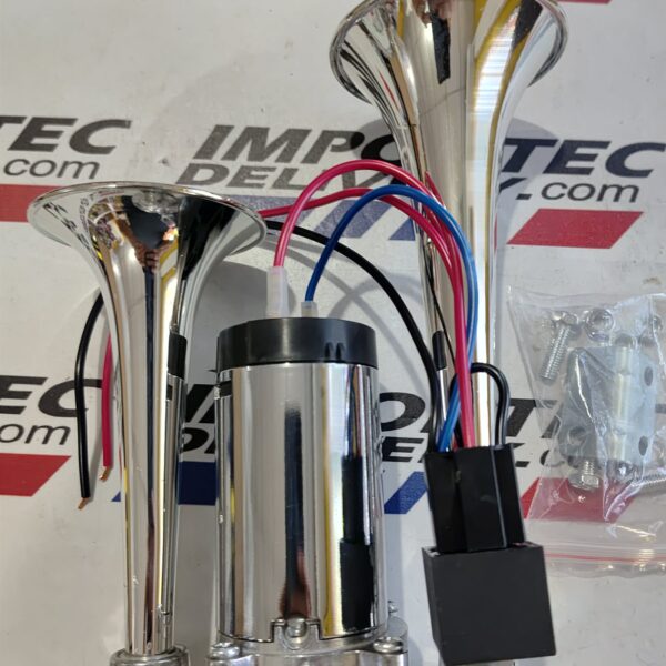 kit de cornetas de aire con compresor elect. 12v