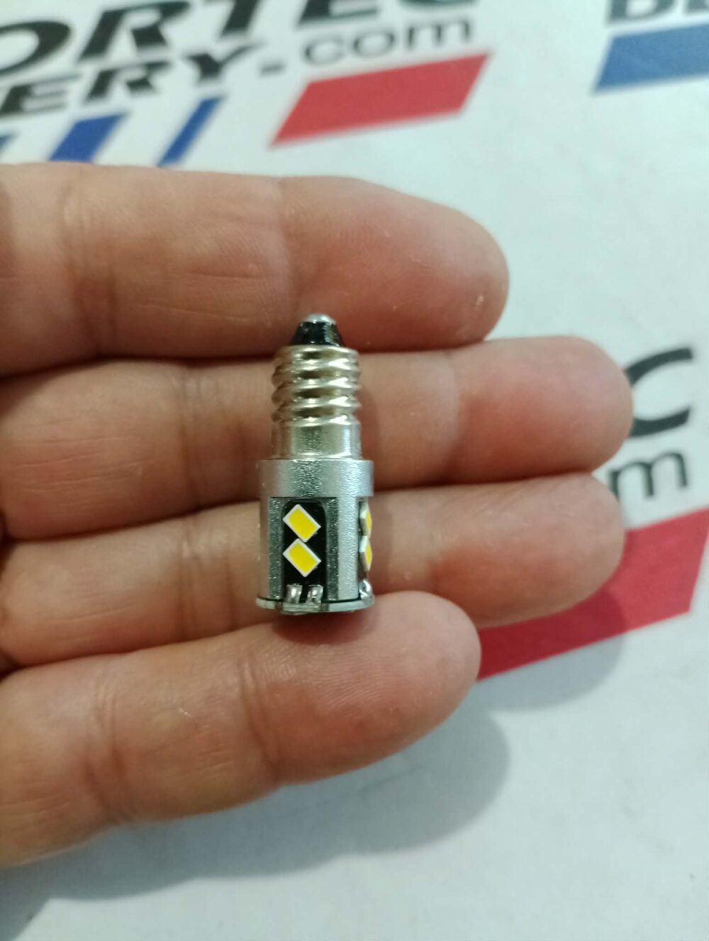 Foco LED E10 11smd CANBUS 12v-36v No error-No polaridad Color blanco - Image 3