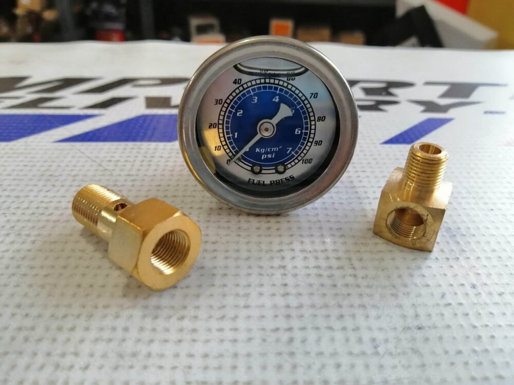 Medidor de presión de gasolina para filtro de gasolina