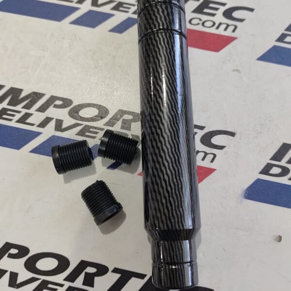 Pomo 18cms color Fibra de carbón