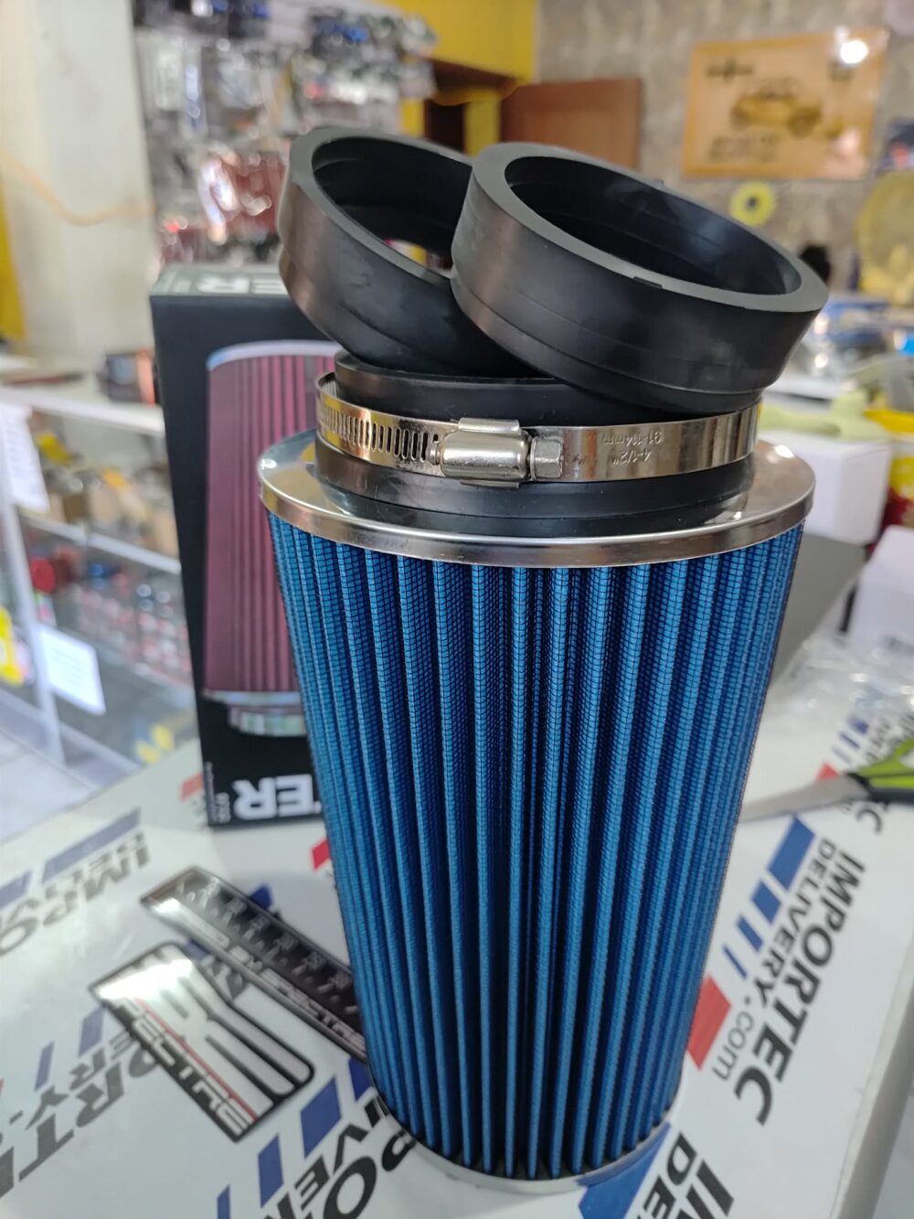 Filtro 4" SPECTRE para pipa (largo) con adaptadores de 3.5" y 3" - Image 5