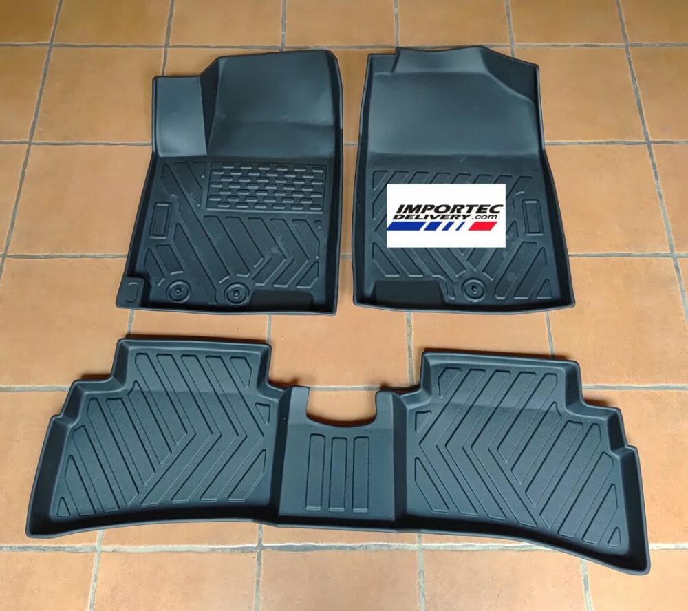 Alfombras tipo bandeja 3D TPE KIA RIO 18-24(podría quedar en algunos 17 y/ó 25)