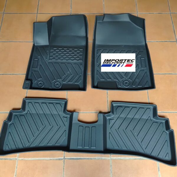 Alfombras tipo bandeja 3D TPE KIA RIO 18-24(podría quedar en algunos 17 y/ó 25)