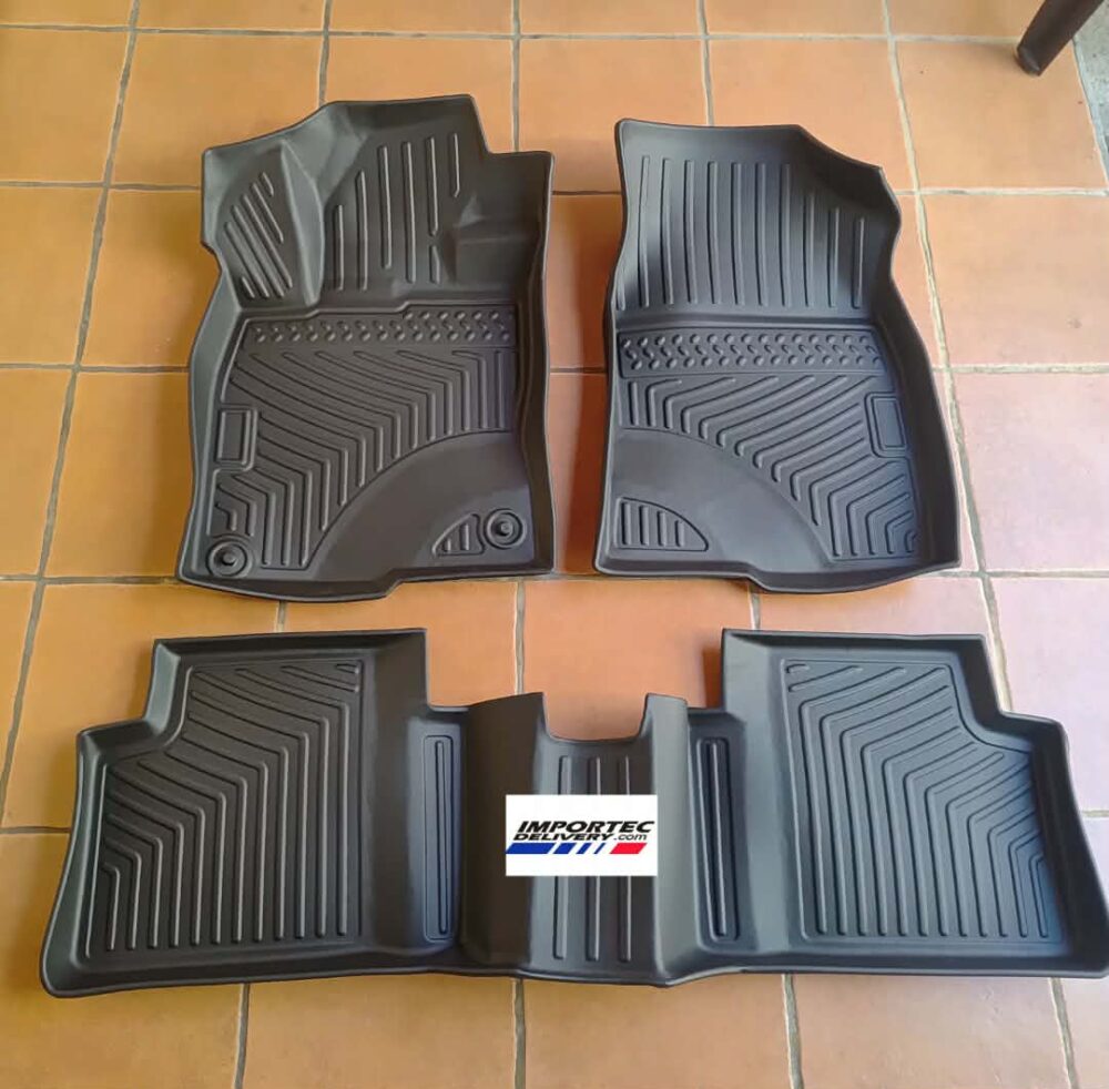 Alfombras 3D TPE tipo bandeja Honda Civic 17-21