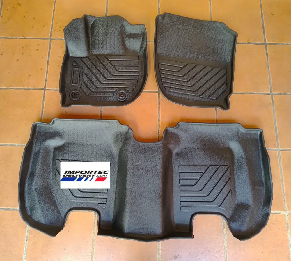 Alfombras tipo bandeja 3D TPE Honda Fit (14)15-20(21)