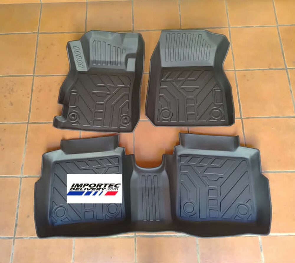 Alfombras tipo bandeja 3D TPE Nissan Versa 20-25