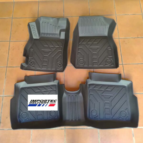 Alfombras tipo bandeja 3D TPE Nissan Versa 20-25