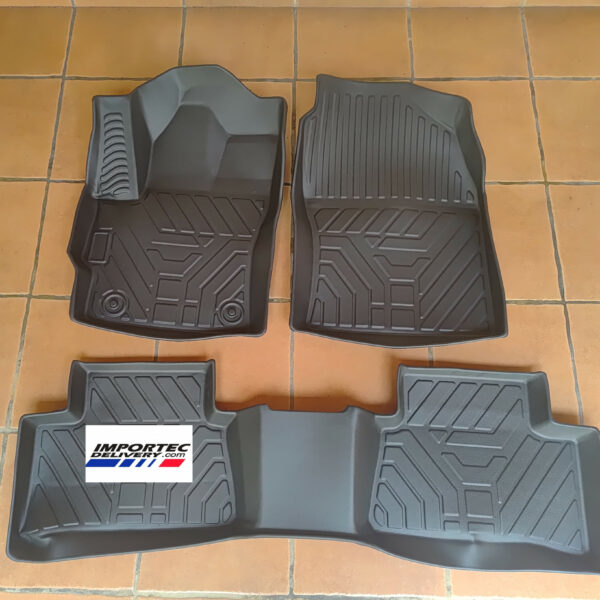 Alfombras 3D TPE tipo bandeja Toyota Corolla Cross 21-25