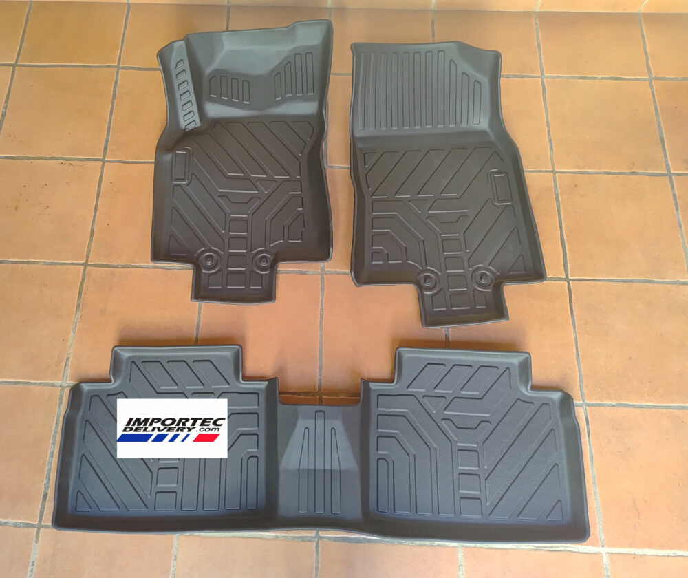 Alfombras 3D TPE tipo bandeja Nissan Rogue 14-20